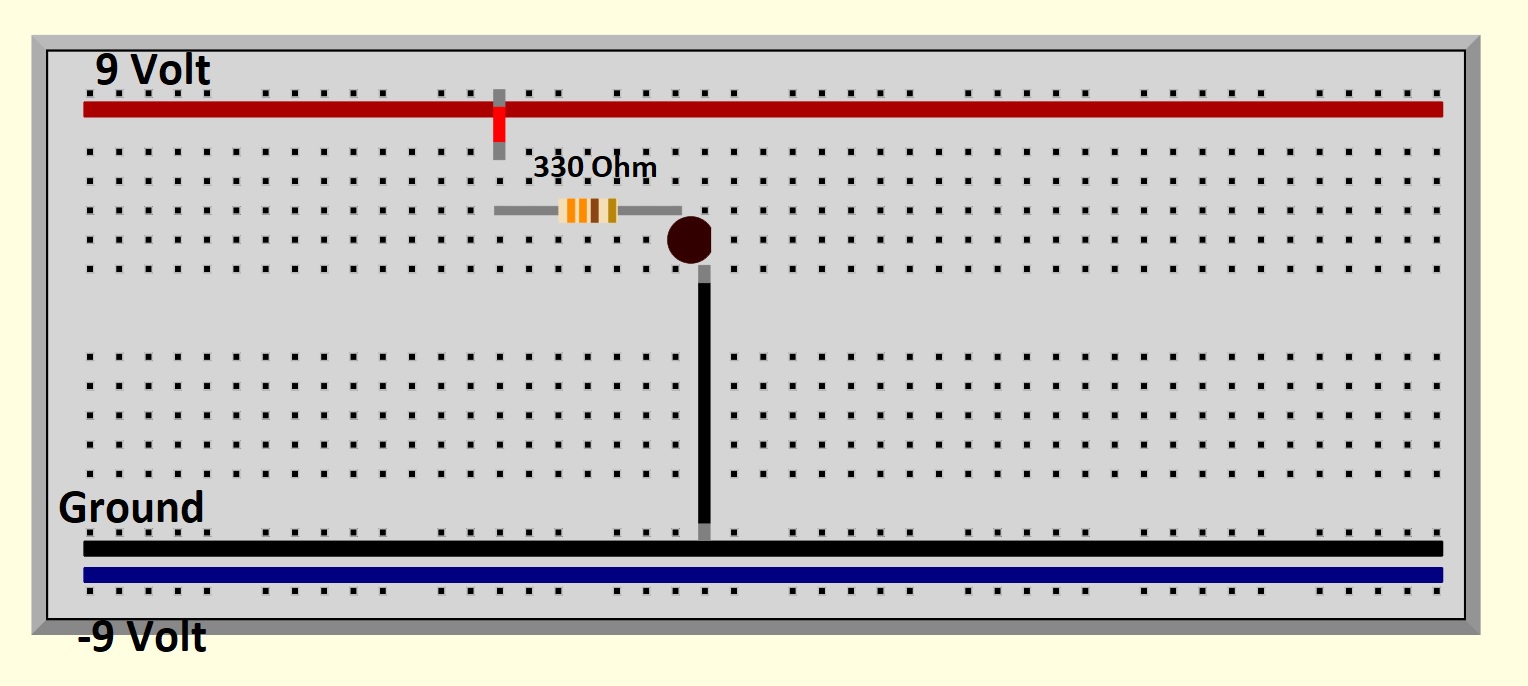 Figure 3: LED Circuit Design Example